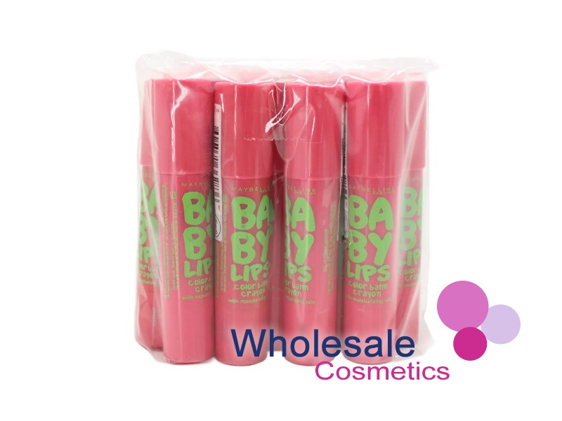 9 x Maybelline Baby Lips Color Crayon - 015 STRAWBERRY POP